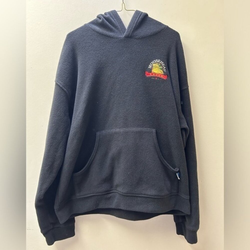 Moosehead Lager Vintage Fleece Hoodie Large